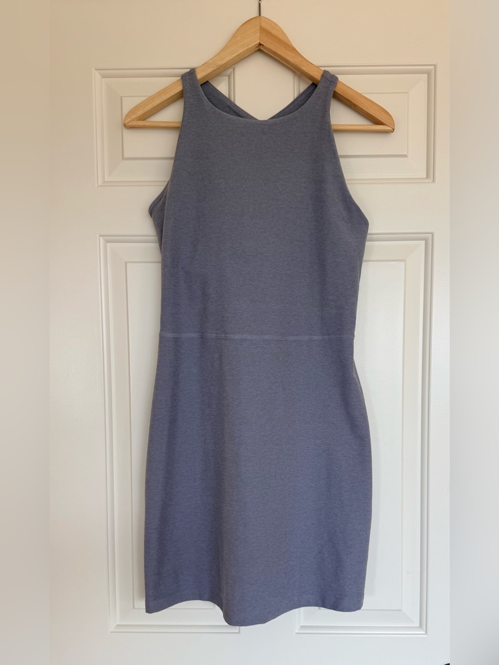 Beyond Yoga Sleeveless Slate Blue Athletic Dress M